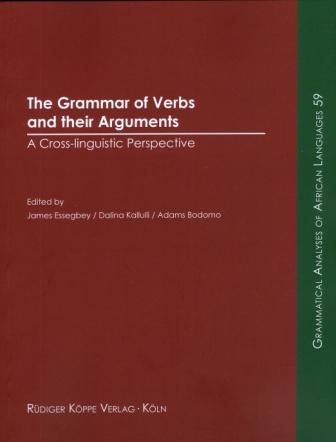 The Grammar of Verbs and their Arguments