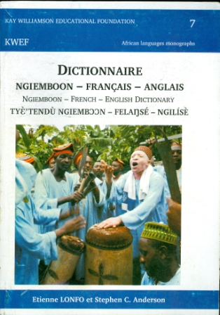 Dictionnaire ngiemboon–français–anglais