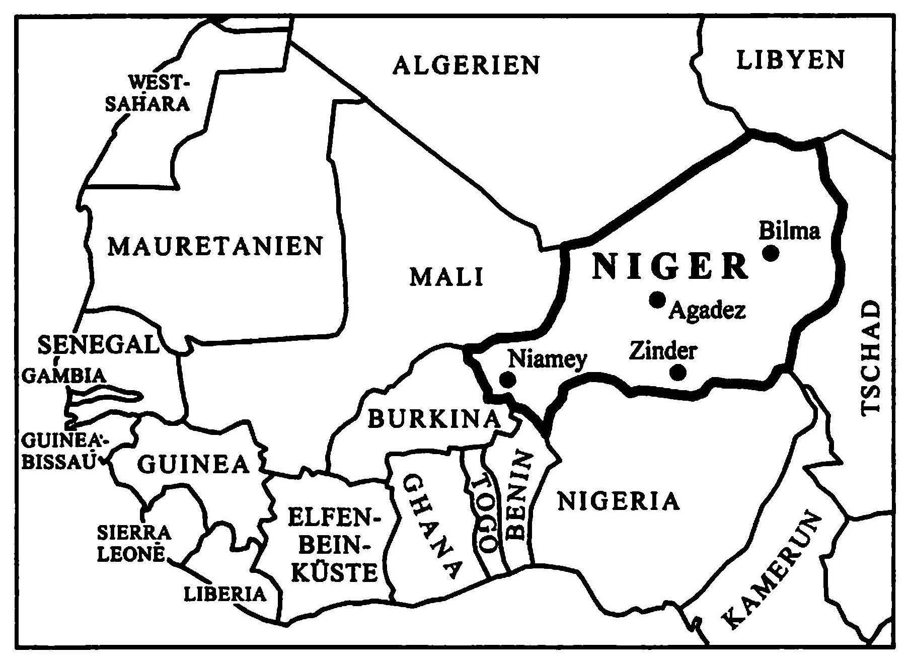 L’Histoire du Niger, transcrit du touareg de l’Ayr