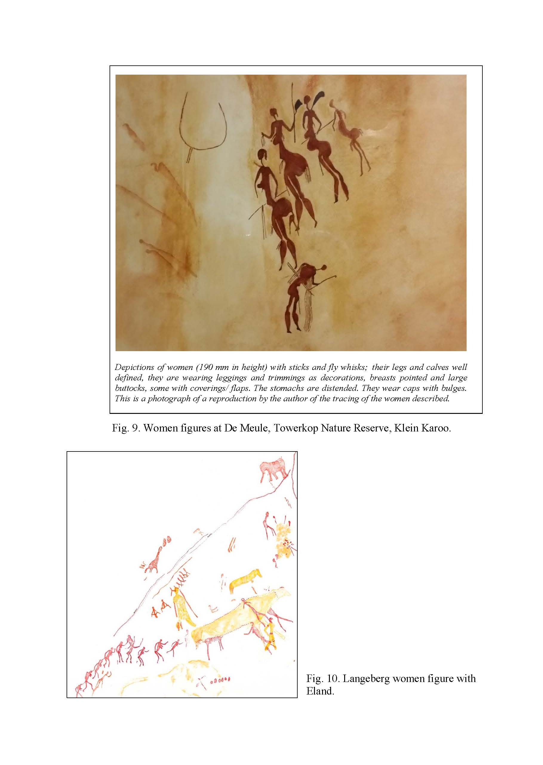 Rock Paintings of the Klein Karoo and a Link to a Local Story