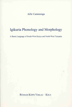 Igikuria Phonology and Morphology (E.40)