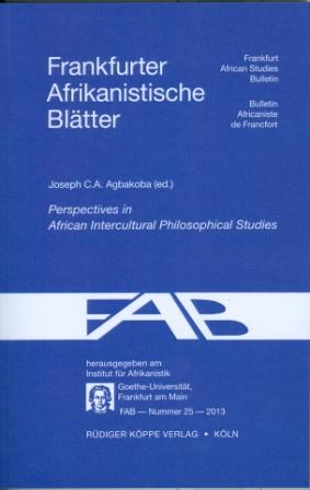 Perspectives in African Intercultural Philosophical Studies