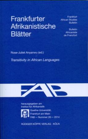 Transitivity in African Languages