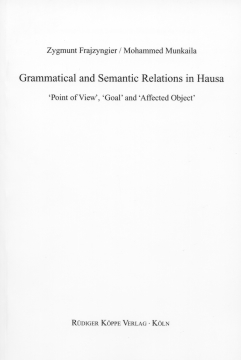 Grammatical and Semantic Relations in Hausa