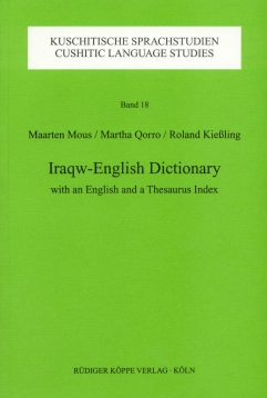 Iraqw-English Dictionary