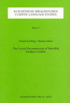 The Lexical Reconstruction of West-Rift Southern Cushitic