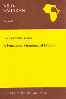 A Grammar of Kenya Luo (Dholuo)