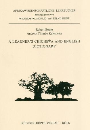 A Learner’s Chichewa and English Dictionary (N.30)