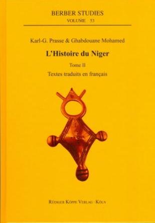 L’Histoire du Niger, transcrit du touareg de l’Ayr