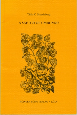 A Sketch of Umbundu