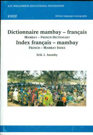 Dictionnaire mambay-français. Index français-mambay