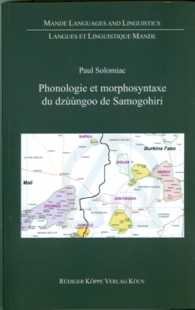 Phonologie et morphosyntaxe du dzùùngoo de Samogohiri