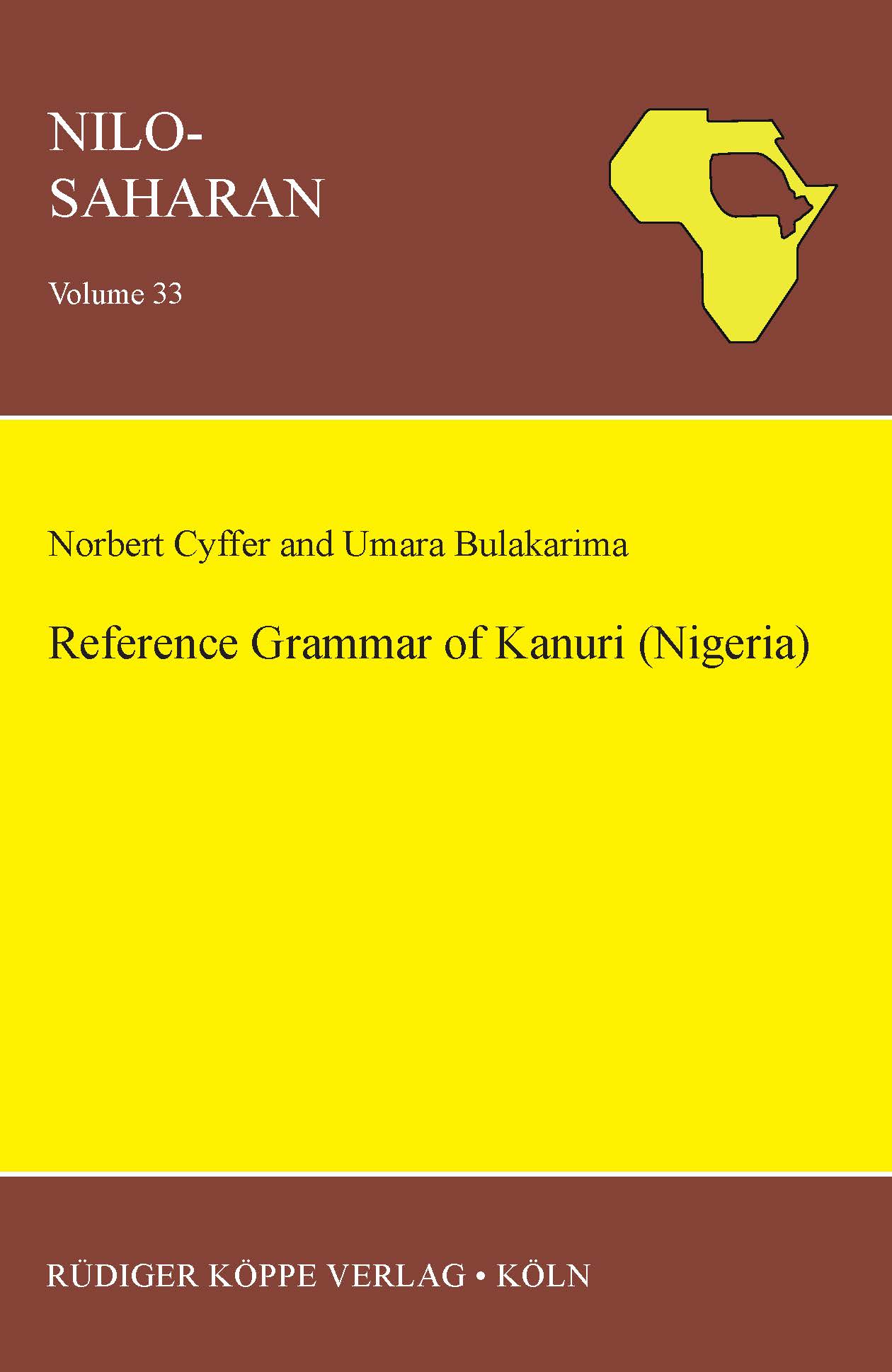 NISA Nilo-Saharan – Studies in Language and Context