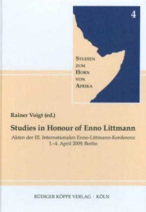 Studies in Honour of Enno Littmann