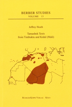 Dictionary of the Tamasheq of North-East Burkina Faso