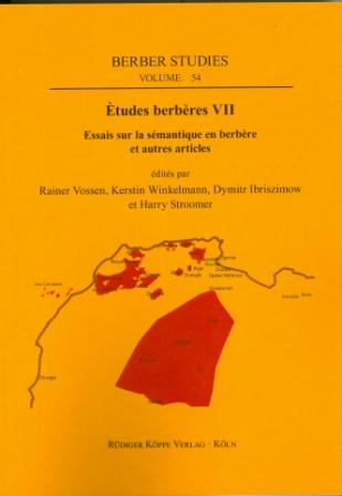 Études berbères VII – Essais sur la sémantique en berbère et autres articles