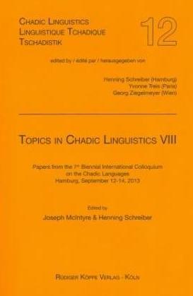 CLT Chadic Linguistics · Linguistique Tchadique · Tschadistik