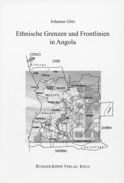 Ethnische Grenzen und Frontlinien in Angola