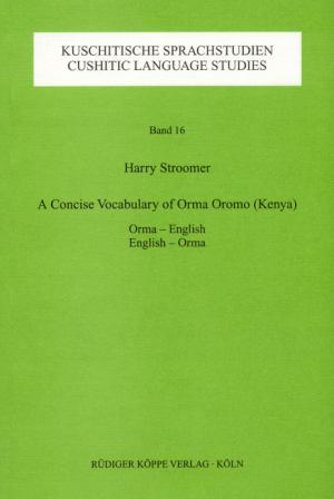 A Concise Vocabulary of Orma Oromo (Kenya)