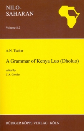 A Grammar of Kenya Luo (Dholuo)