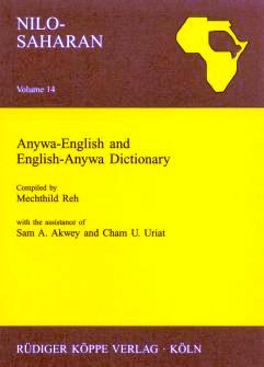 Anywa-English and English-Anywa Dictionary