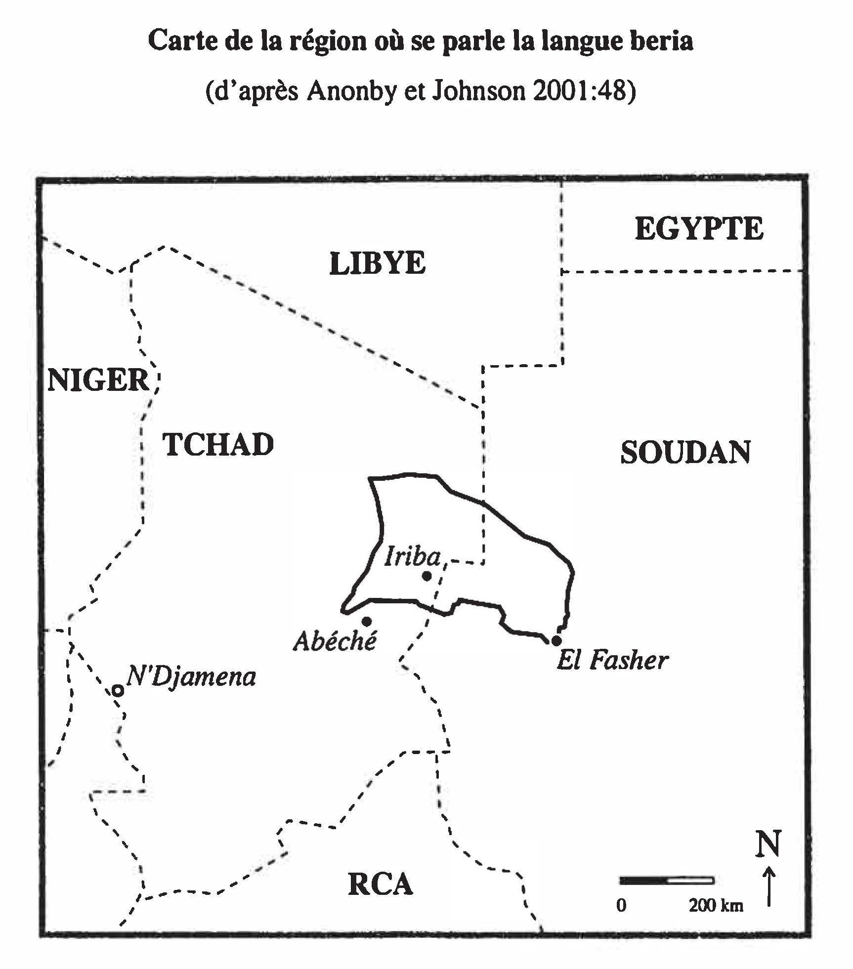 Grammaire du beria (langue saharienne)