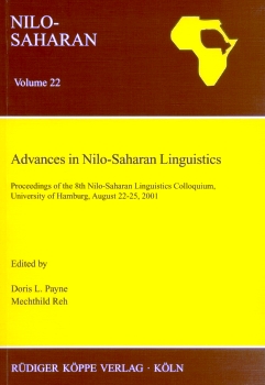 Advances in Nilo-Saharan Linguistics